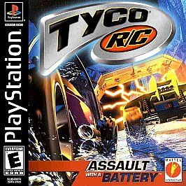 Tyco R/C Assault With A Battery (Sony PlayStation 1, 2000) *FREE S&H