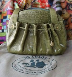 Brahmin Blaine Grotto Handbag   EUC