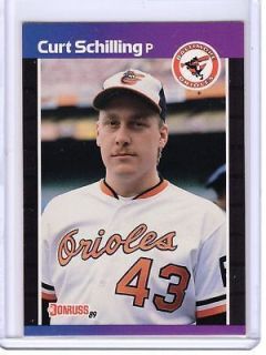 1989 Donruss #635 Curt Schilling DP RC MT