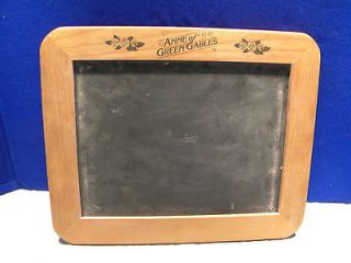 vintage anne of green gables chalk board