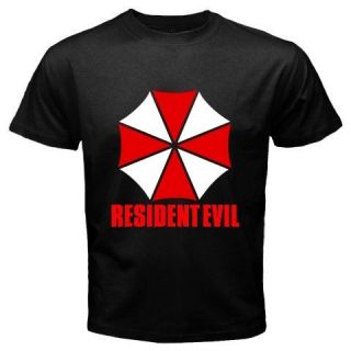 Corporation Corp Resident Evil Movies Logo Black T Shirt Size S 3XL