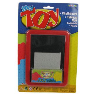 CHALKBOARD COMPLETE WITH 3 CHALK AND SPONGE MY TOY FUN FOR KIDS