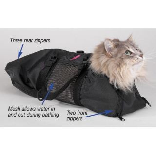 Pet Groomers CAT Bag Vet treatment kennel Grooming Bathing nail claw