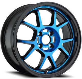 16x7 Konig Foil Blue Wheel/Rim(s) 5x114.3 5 114.3 5x4.5 16 7