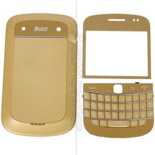 Piece Housing for BlackBerry Bold 9900 Gold + Tools