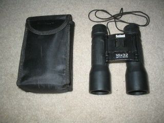 BUSHNELL 16 X 32 BINOCULARS WITH CASE (USED) BLACK 188 F.T. AT 1000