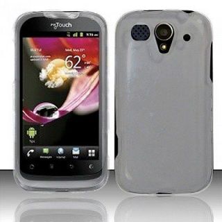 Clear Transparent Hard Case Snap On Phone Cover For Huawei MyTouch 2