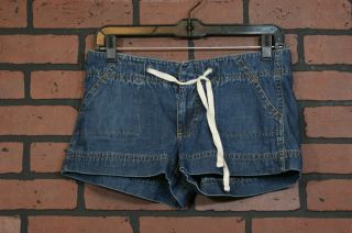 Preloved Gap Blue Jean Shorts Size 0, INSEAM 2