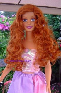 WIG   My Size Barbie 12/13. Donna   Red