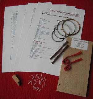 Harpsichord String & Plectrum Repair Kit