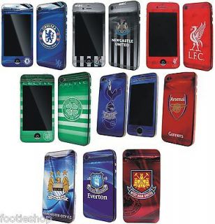 iPhone 4 / 4gs Skin / Cover Football Teams New & Official Licenced