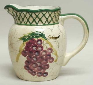 pitcher fruit pottery