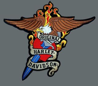 HARLEY DAVIDSON RARE TATTOO EAGLE PATCH (XXL)
