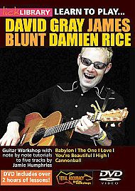 Learn To Play David Gray, James Blunt And Damien Rice (DVD)