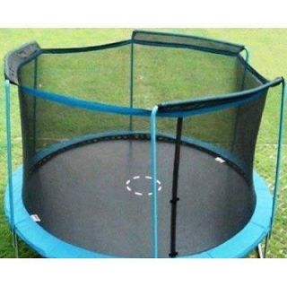 Upper Bounce 15 ft. Framed Trampoline Enclosure Net Fit For 3 Arches