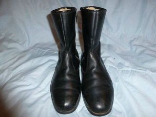 Vintage leather Boots motorcycle boots Beatles HIPSTER MOd Boots vtg