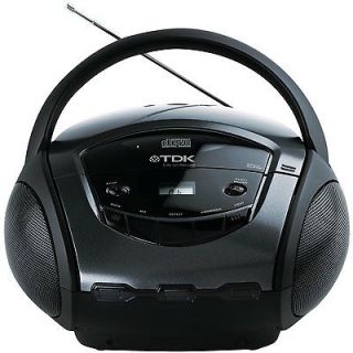 TDK CD BOOMBOX PORTABLE CD PLAYER FM/AM RADIO TBC8211GP BRAND NEW