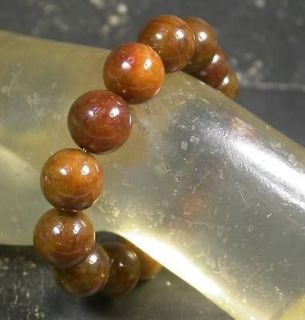 Yellow 100% Natural A JADE Jadeite Bead Beads Bangle Bracelet 354028