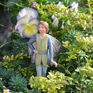 Mary Barker Miniature Garden Bluebell Flower Fairy Figurine Ornament