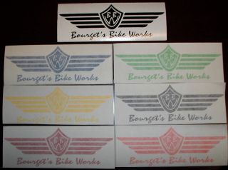 Bourgets Bike Works 7 Transfer Sticker