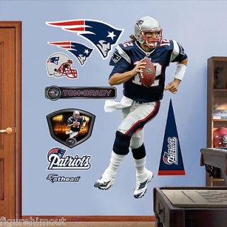 Tom Brady New England Patriots NFL Life Like Fathead Full Size