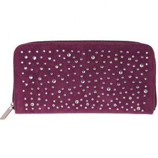 Kirks Folly Starry Night Zip Around Wallet (Purple)