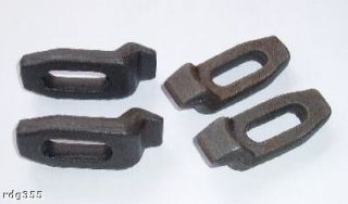 SWAN NECK FACE PLATE CLAMPS FOR MYFORD LATHE SET OF 4