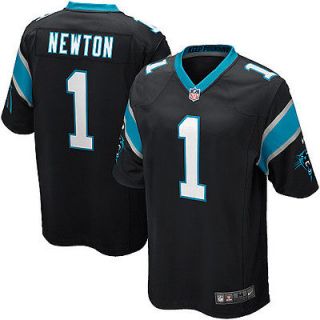 NEW WITH TAGS NIKE MENS NFL JERSEY PANTHERS BLACK CAM NEWTON