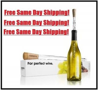 Corkcicle Wine Chiller For Perfect Wine Reds and Whites NEW GIFT