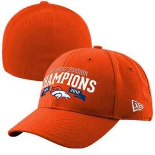Broncos 2012 AFC West Division Champions 39THIRTY Flex Hat   Orange