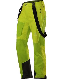 Haglofs womens Verte Q Ski Pants Medium. Lime Green