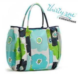 One Multi dot Color Tote Bag New   PLEATED TOP BEACH TOTE 0G 002K