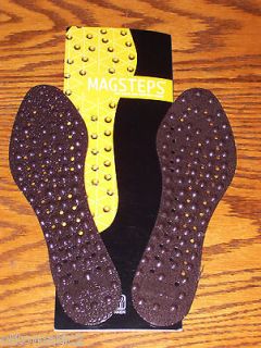 2020 NIKKEN MAGSTEPS MAGNETIC INSOLES SIZE SMALL 5 9 NEW IN PKG