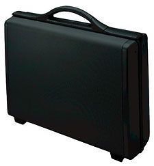 Focus III 6 Hardside Attache Briefcase 10558 111 Black ABS Plastic