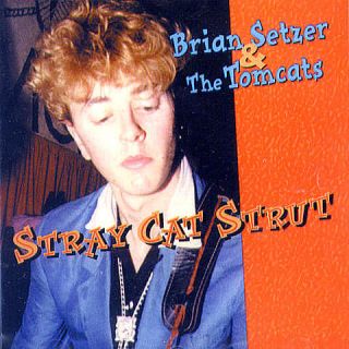 BRIAN SETZER and The Tomcats Stray Cat Strut CD Rare Early Tracks