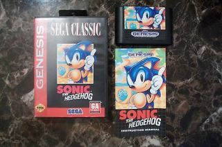 Sonic the Hedgehog (Sega Genesis, 1991) COMPLETE SEGA CLASSIC EDITION