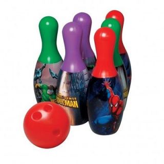 Franklin Kids Marvels Classic Spider Man Bowling Pins and Ball Set