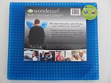 Wondergel Roll and Go Gel Seat Cushion   USA made   NEW   From Miracle
