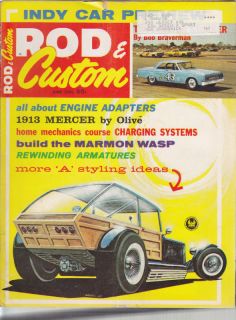 Rod & Custom, 6/65, Marx HO slot car set, Bentleys pt2