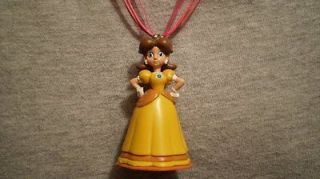 Princess Daisy Super Mario Bros Figure Charm Necklace