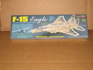 GUILLOWS F 15 EAGLE JET BALSA WOOD KIT NEW   SHIPS IN 24 HOURS