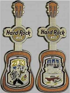 Hard Rock Cafe ONLINE 2013 ELVIS PRESLEY Birthday Series #3 Guitar Pin