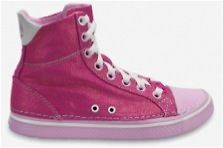 Original Crocs Kids Hover Sneaker Mettalic Fuchsia & Bubblegum
