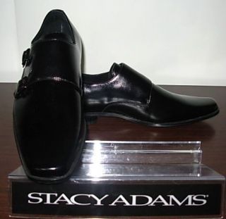 BRAND NEW Stacy Adams Mens Broderick Black Dress Shoe Shoes