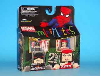 Marvel Minimates EVIL DAREDEVIL & ELEKTRA Series 38 Sealed Boxed 2