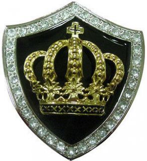 Gold Silver Royal KING Crown Belt Buckle king queen mis101