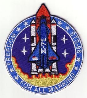 ARMAGEDDON FREEDOM STS 98 PATCH   ARM02