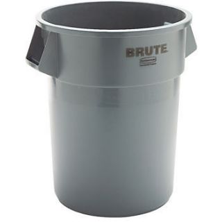 Rubbermaid Brute Trash Can 55 Gallon Waste Yard Home Garbage Curb