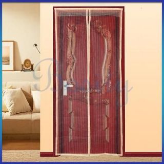 Anti Mosquito Insects Fly Bug Out Mesh Magic Magnetic Door Screen