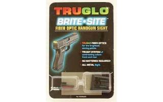Truglo TG131G1 Brite Site Fiber Optic Sight Low For Glock 9mm .40 S&W